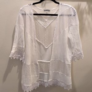 Moral Fiber Medium short sleeve Cover up